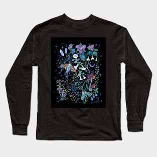 Night Garden Moth Long Sleeve T-Shirt